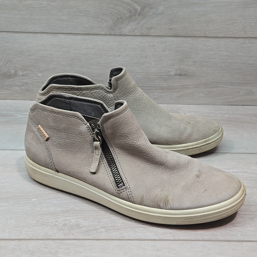 Ecco Women Soft 7 Ankle Sneakers Shoes Sz 41/10